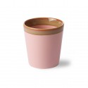 hk living mug gobelet a cafe ceramique rose