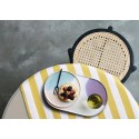 hk living assiette ovale multicolore rose violet gallery