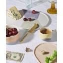 hk living assiette gres ovale violet vert gallery