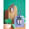 studio roof scarabee cosmos decoration murale carton