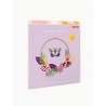 studio roof couronne de fleurs decoration carton murale blossom
