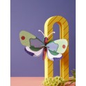 Papillon décoratif carton Studio Roof Mint Forest