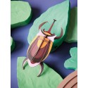 scarabee elephant decoratif en carton studio roof