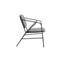 Chaise lounge velours gris house doctor