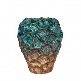 muubs vase gres texture soil turquoise