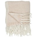 Plaid doux franges IB Laursen