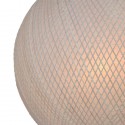 hk living suspension sphere blanche papier bambou 80 cm