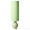 hk living pied de lampe boule ceramique vert pistache