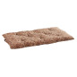 matelas pour sol banc fauteuil coton fleuri orange rouille madam stoltz