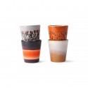 Tasses à ristretto gres HK Living set 4