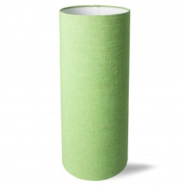 Abat-jour tube lin pour lampe HK Living  vert