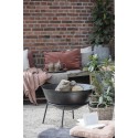 ib laursen coussin de sol epais coton brique
