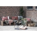 ib laursen coussin de sol epais coton brique