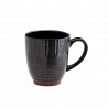 madam stoltz mug tasse gres noir style campagne rustique