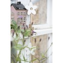 fleurs sculptees en bois decoratives a suspendre blanche ib laursen