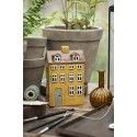 maison miniature photophore ceramique jaune ib laursen