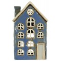 ib laursen maison miniature photophore ceramique bleu