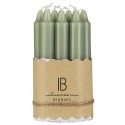 bougies chandelier vert set de 10 ib laursen