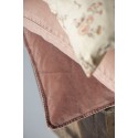 housse de coussin velours uni brun de toscane peche 50 x 70 ib laursen