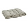 madam stoltz matelas indien de banquette imprime feuilles vertes