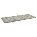 madam stoltz matelas indien de banquette imprime feuilles vertes