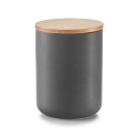 boite de cuisine design ceramique gris fonce bois bambou zeller