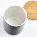 boite de cuisine design ceramique gris fonce bois bambou zeller