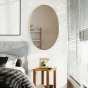 umbra bout de canape bois clair design scandinave chevet bellwood