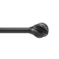 umbra tringle rideaux metal noir style chic classique extensible helix umbra tringle rideaux metal noir style chic classique extensible helix