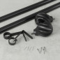 umbra tringle rideaux metal noir style chic classique extensible helix umbra tringle rideaux metal noir style chic classique extensible helix