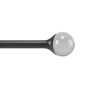 umbra tringle rideaux simple noir embouts boule verre transparent orba umbra tringle rideaux simple noir embouts boule verre transparent orba