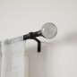 umbra tringle rideaux simple noir embouts boule verre transparent orba umbra tringle rideaux simple noir embouts boule verre transparent orba
