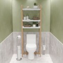 umbra etagere au dessus des toilettes wc rangement bellwood