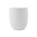 house doctor cache pot beton blanc texture raye design ground kit