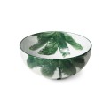 hk living bol ceramique motif palmier vert palms bold and basic