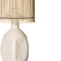 hk living abat jour lampe a poser fines tiges bambou naturel cone