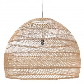 hk living ball suspension xl d 80 cm osier tresse naturel vaa1095