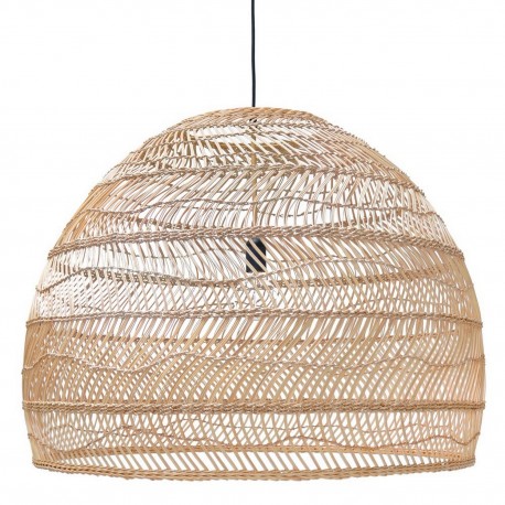 hk living ball suspension xl d 80 cm osier tresse naturel vaa1095