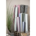 ib laursen tapis long plastique recycle larges rayures gris bord de mer