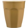 mug a cafe gobelet céramique style campagne bistrot jaune moutarde