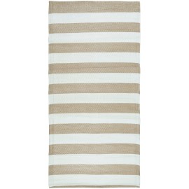 Tapis long plastique recyclé IB Laursen beige