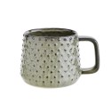 madam stoltz mug a cafe potterie vert kaki texture