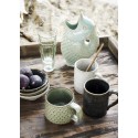 madam stoltz mug a cafe potterie vert kaki texture