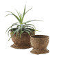 madam stoltz paniers cache pot herbier tresse brun marron madam stoltz paniers cache pot herbier tresse brun marron