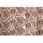 Matelas de fauteuil imprimé indien Madam Stoltz Matelas de fauteuil imprimé indien Madam Stoltz