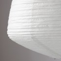 Abat-jour de suspension vertical papier de riz House Doctor Bidar blanc