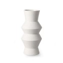 hk living vase design graphique blanc ecru tachete ace6821