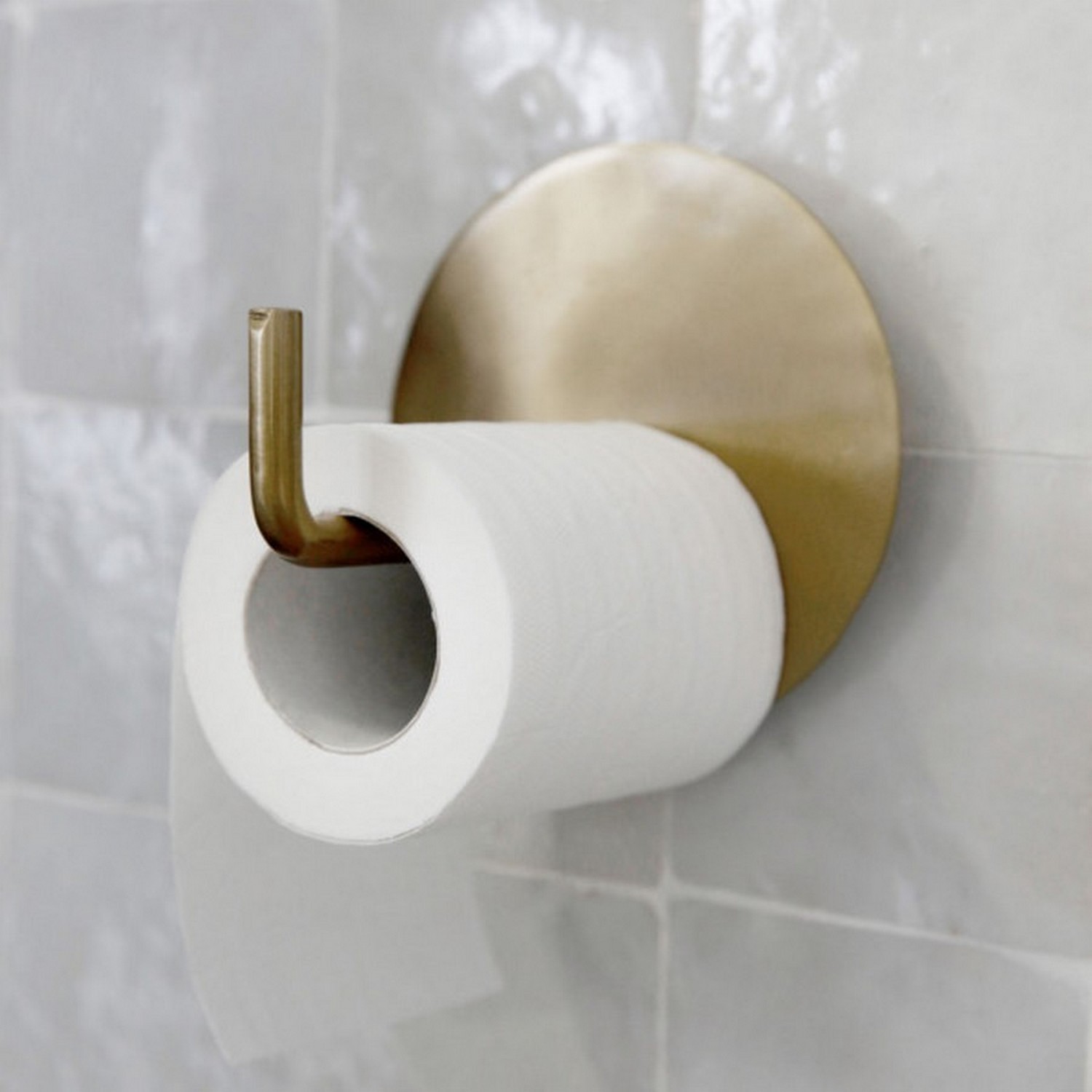 Panier tressé à papier toilette H 47 cm