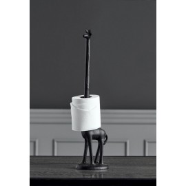 Porte-papier toilette girafe métal Nordal