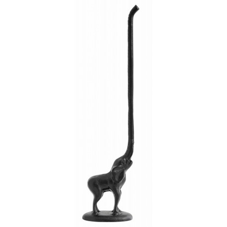 porte rouleau wc de sol rigolo original elephant metal nordal